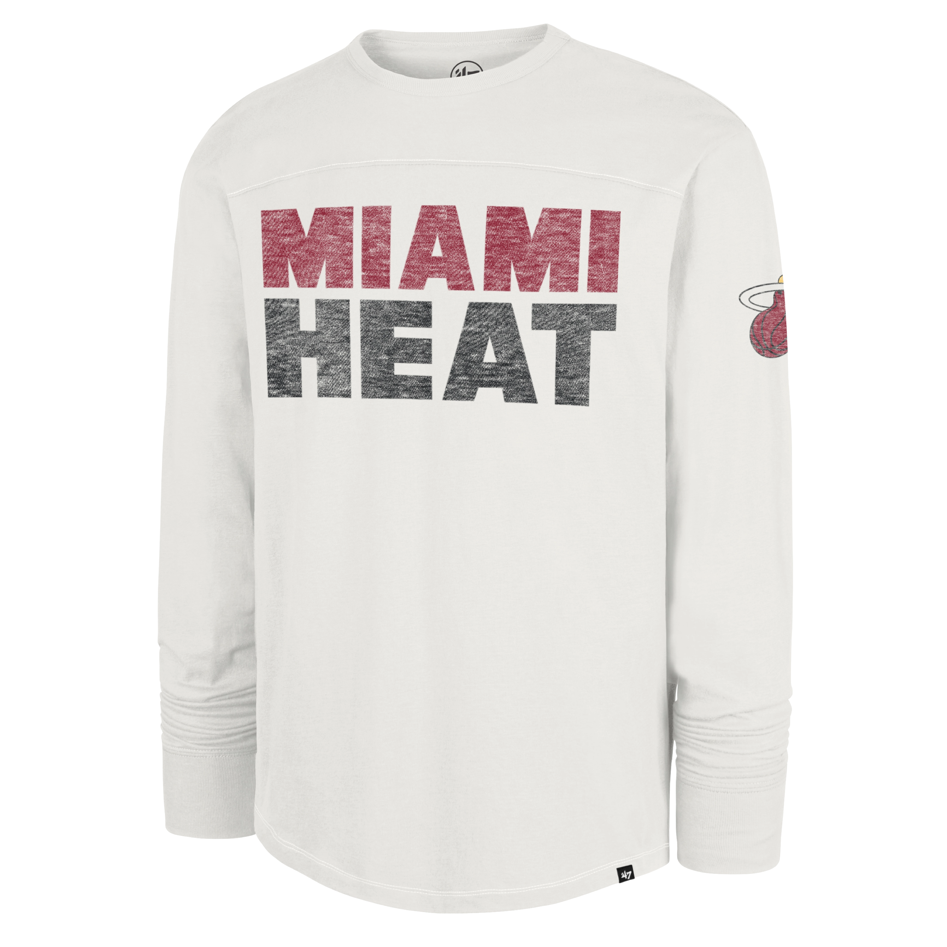 '47 Brand Miami HEAT Stack Long Sleeve Tee