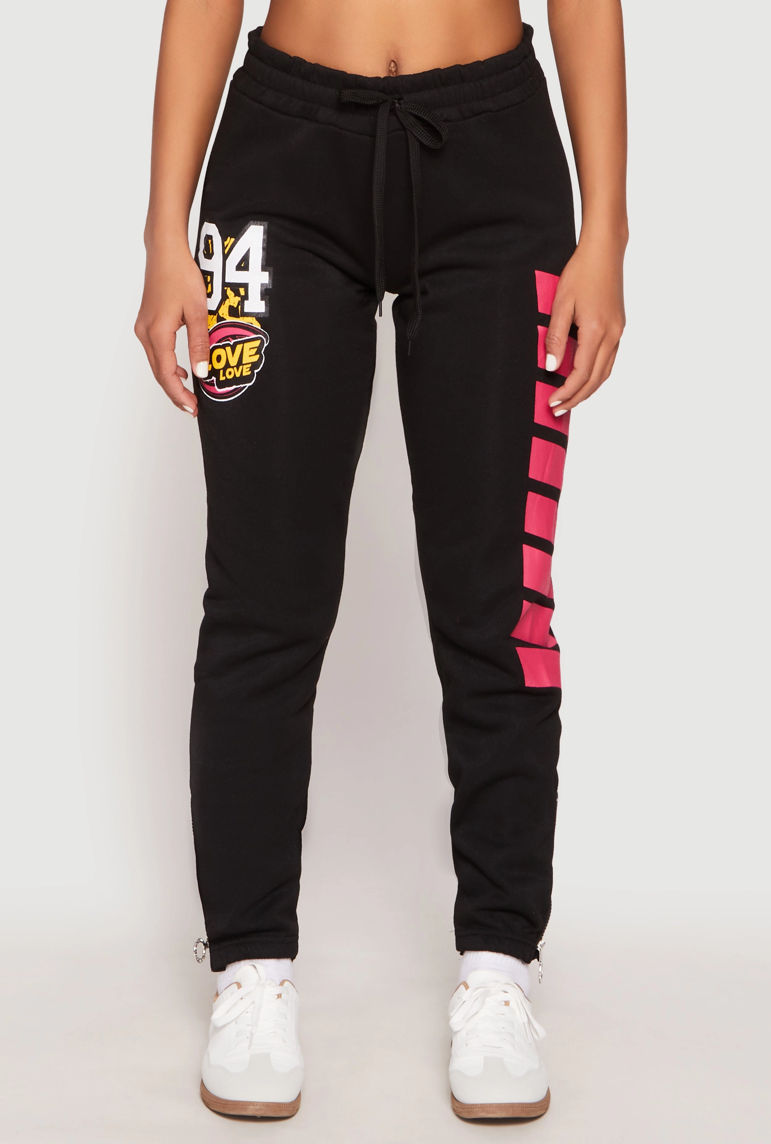 94 Love Zip Hem Sweatpants