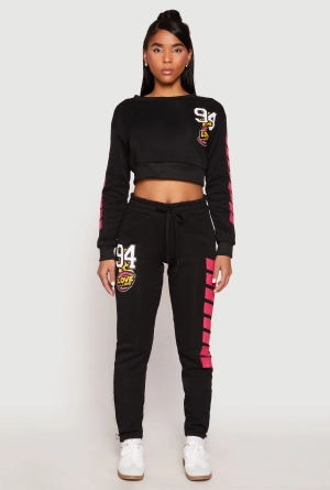 94 Love Zip Hem Sweatpants