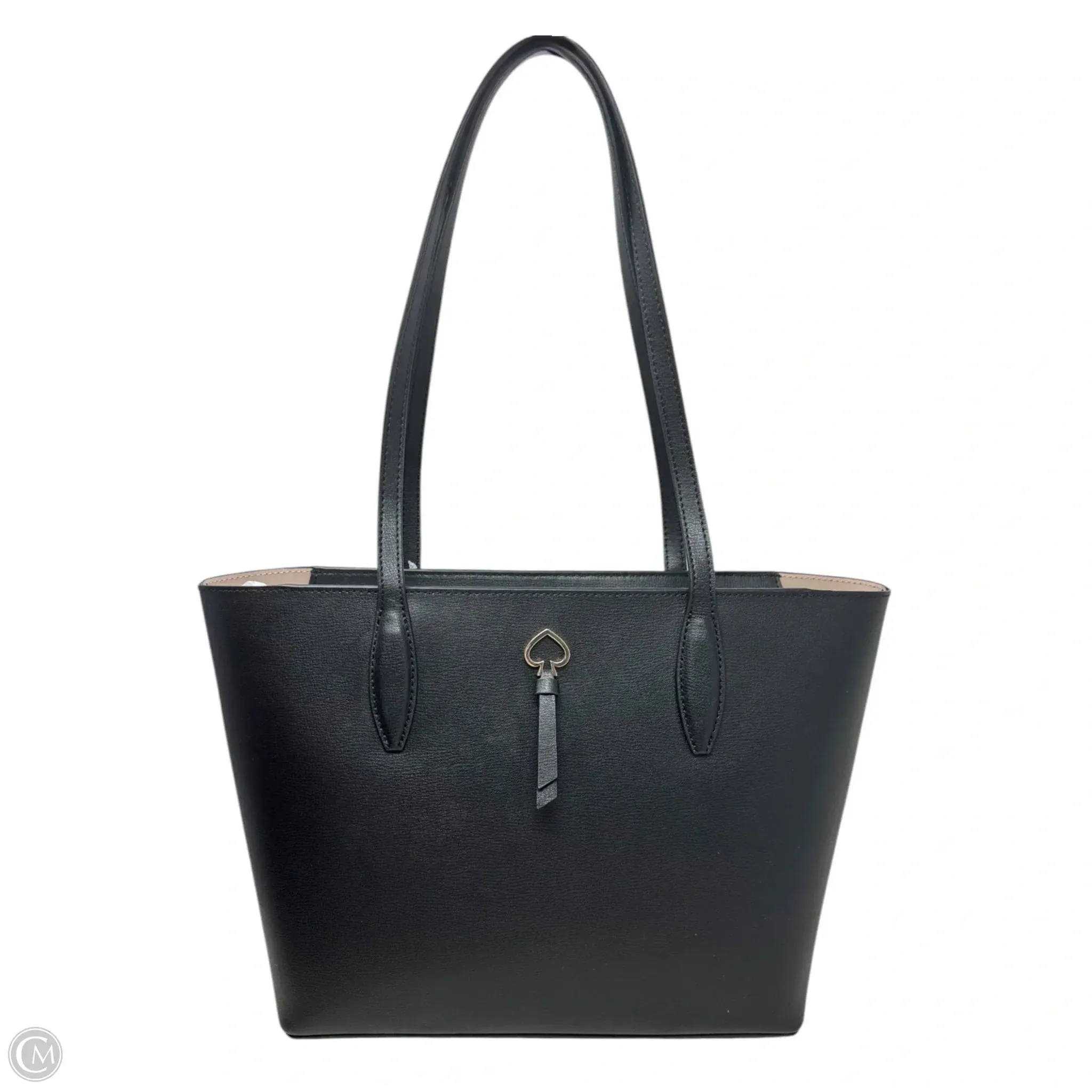 Adel Refined Grain Leather Tote Designer By Kate Spade, Size: Medium