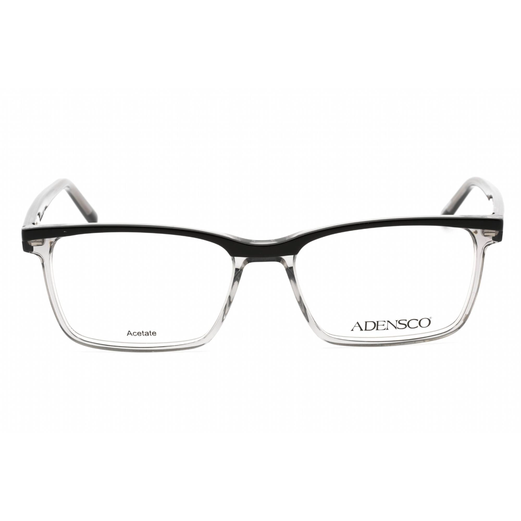 Adensco Men's Eyeglasses - Rectangular Plastic Frame Clear Lens | Ad 119 0EDM 00