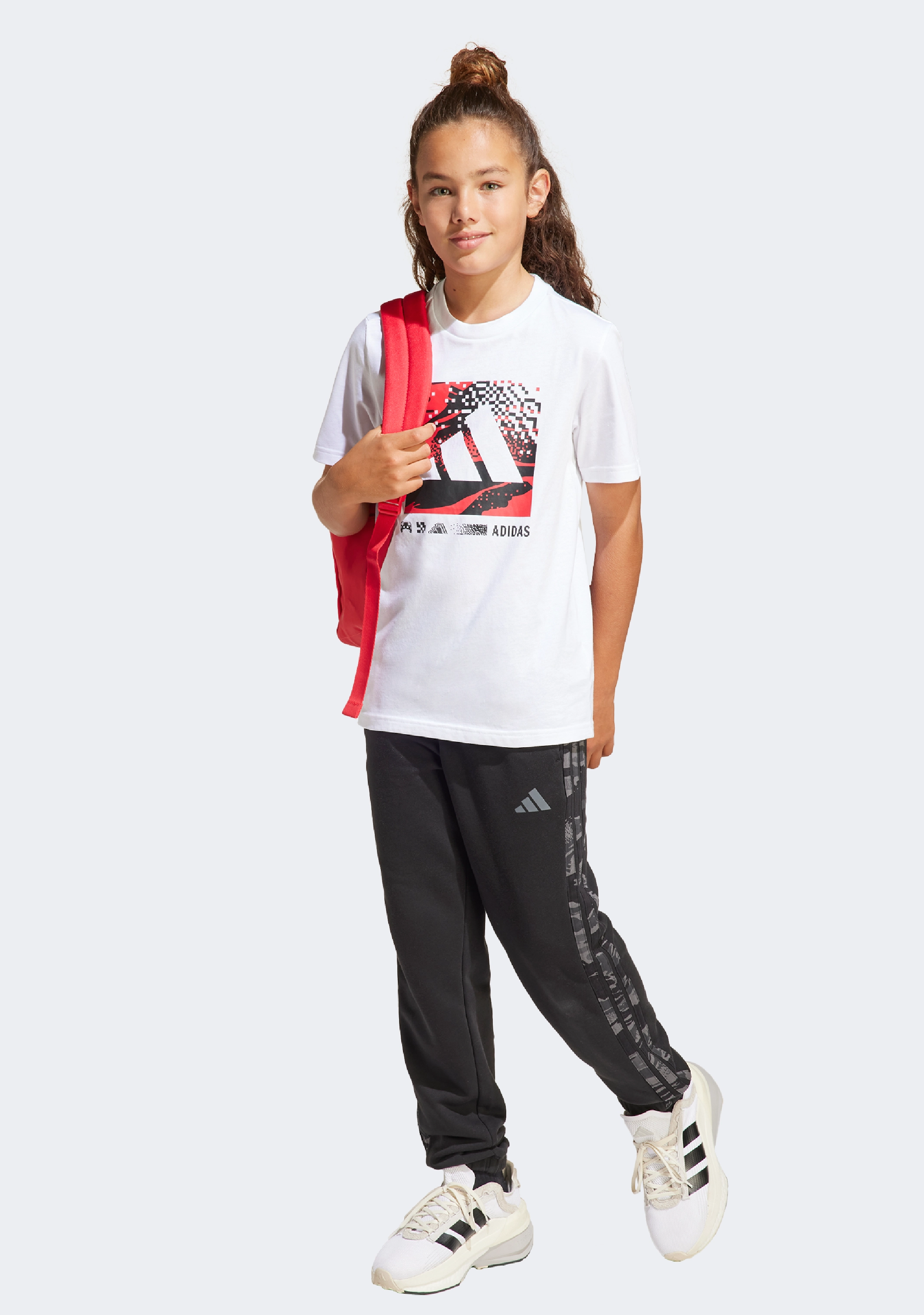 Adidas Kids' Camo Logo Tee