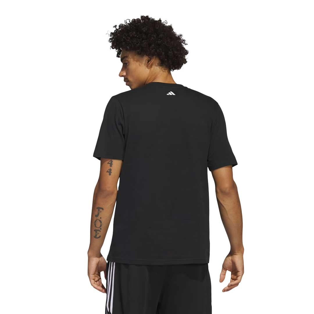 adidas - Men's Lil' Stripe Basketball Graphic T-Shirt (IC1867)