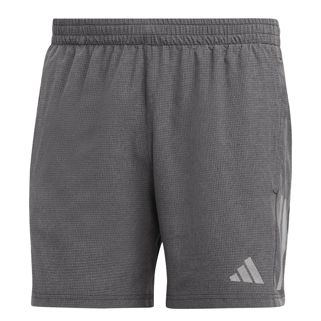 adidas - Men's Own The Run 5 inch Heather Shorts (HR6614 7IN)