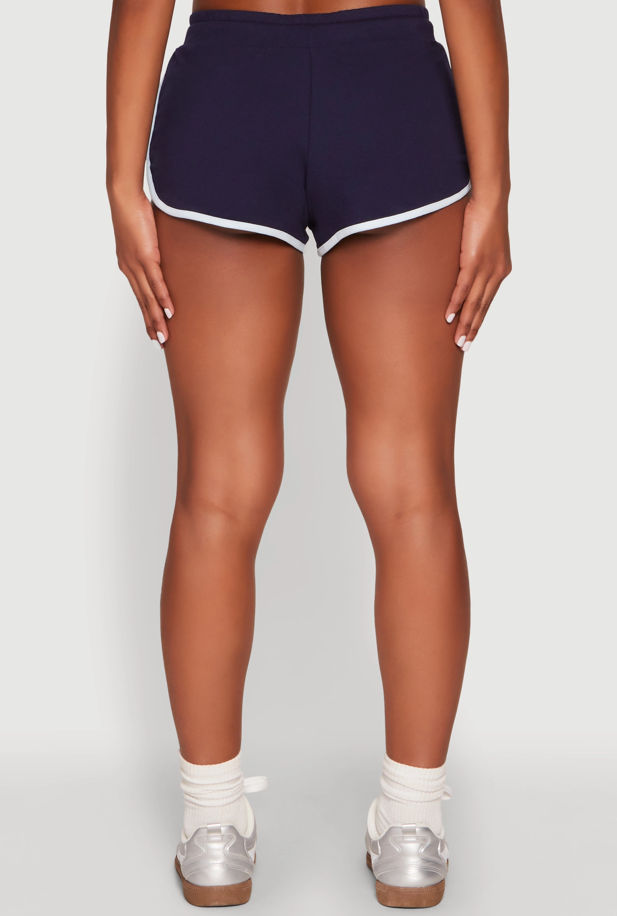 Almost Famous Contrast Trim Dolphin Shorts