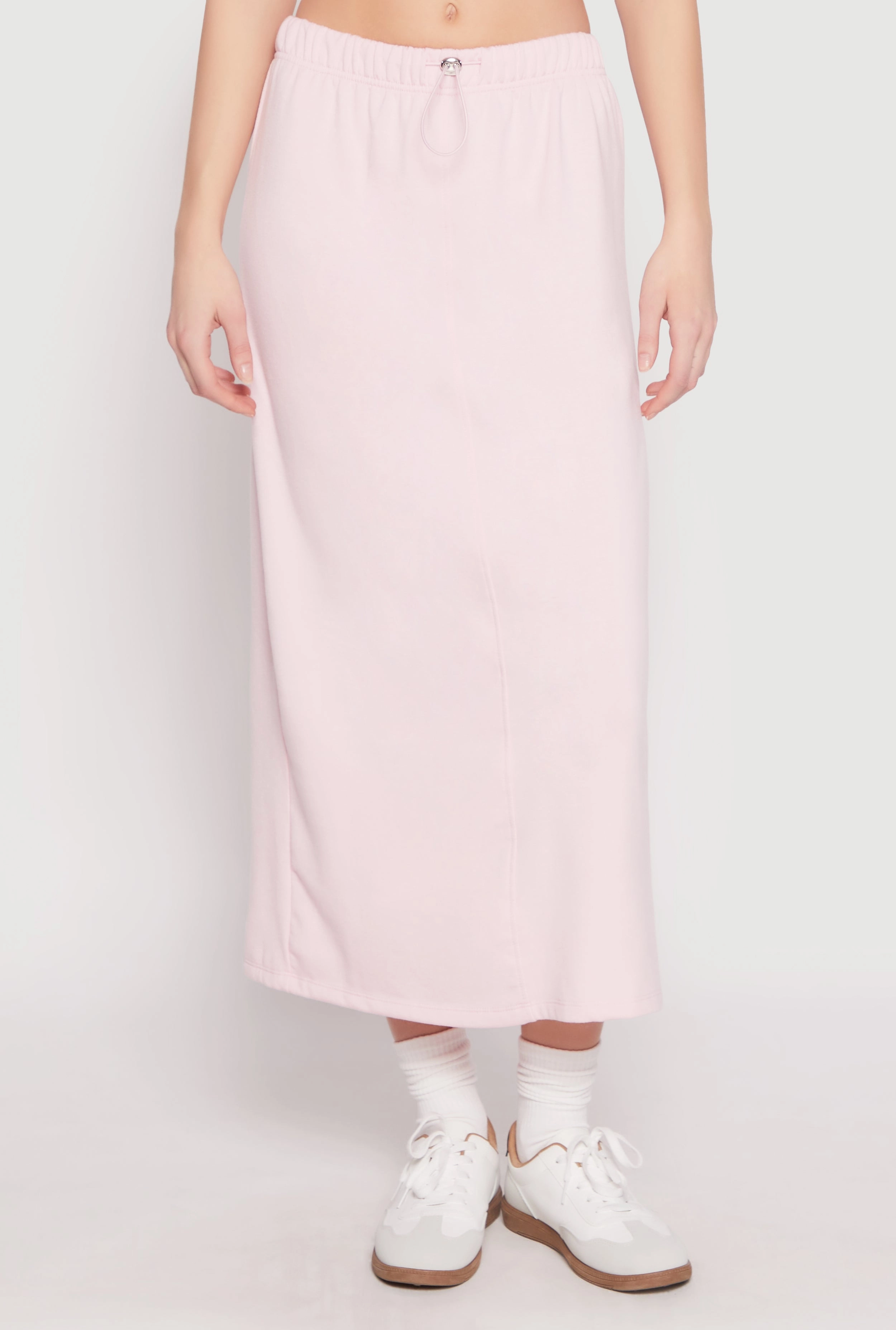 Almost Famous Fleece Maxi Skirt