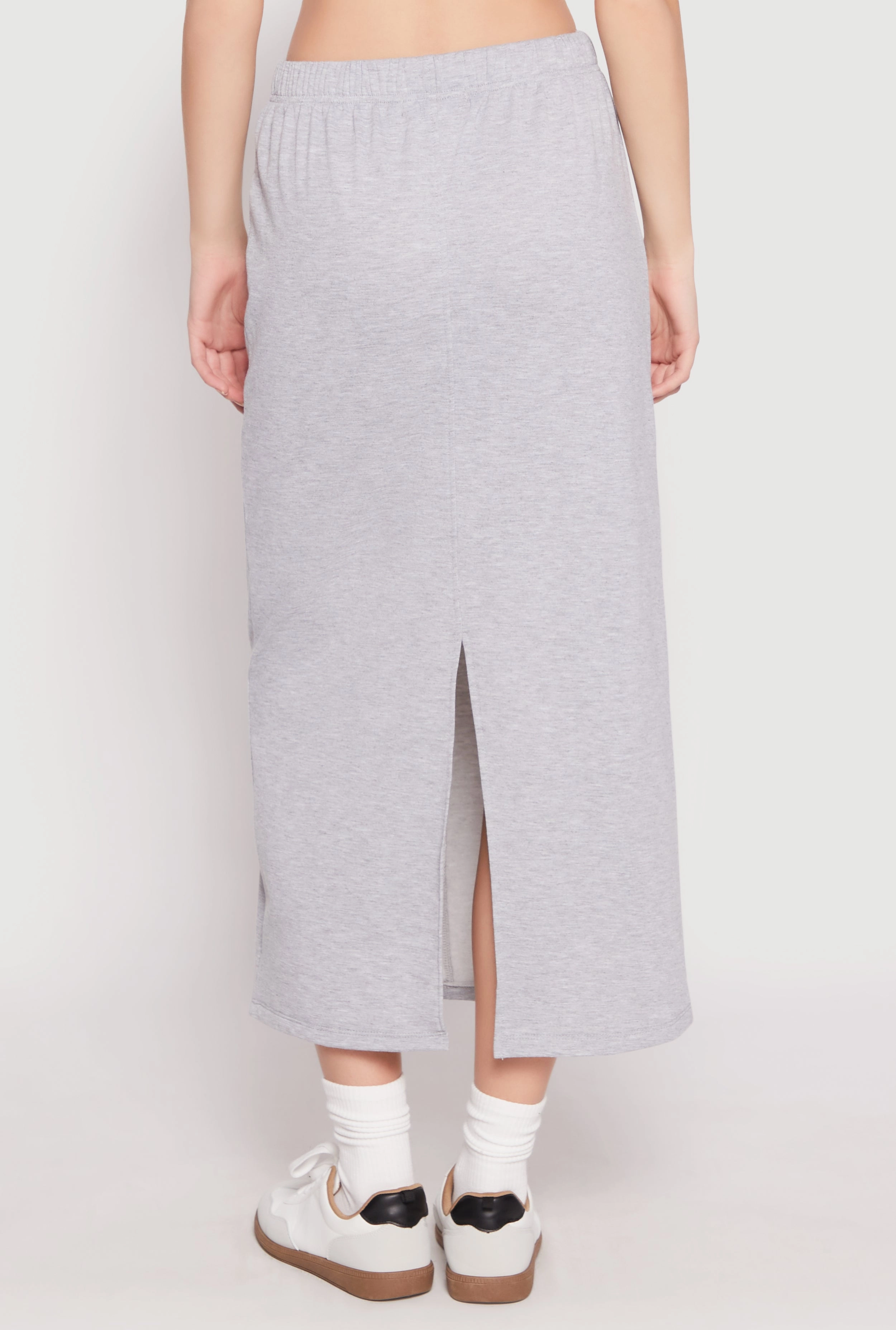 Almost Famous Fleece Maxi Skirt