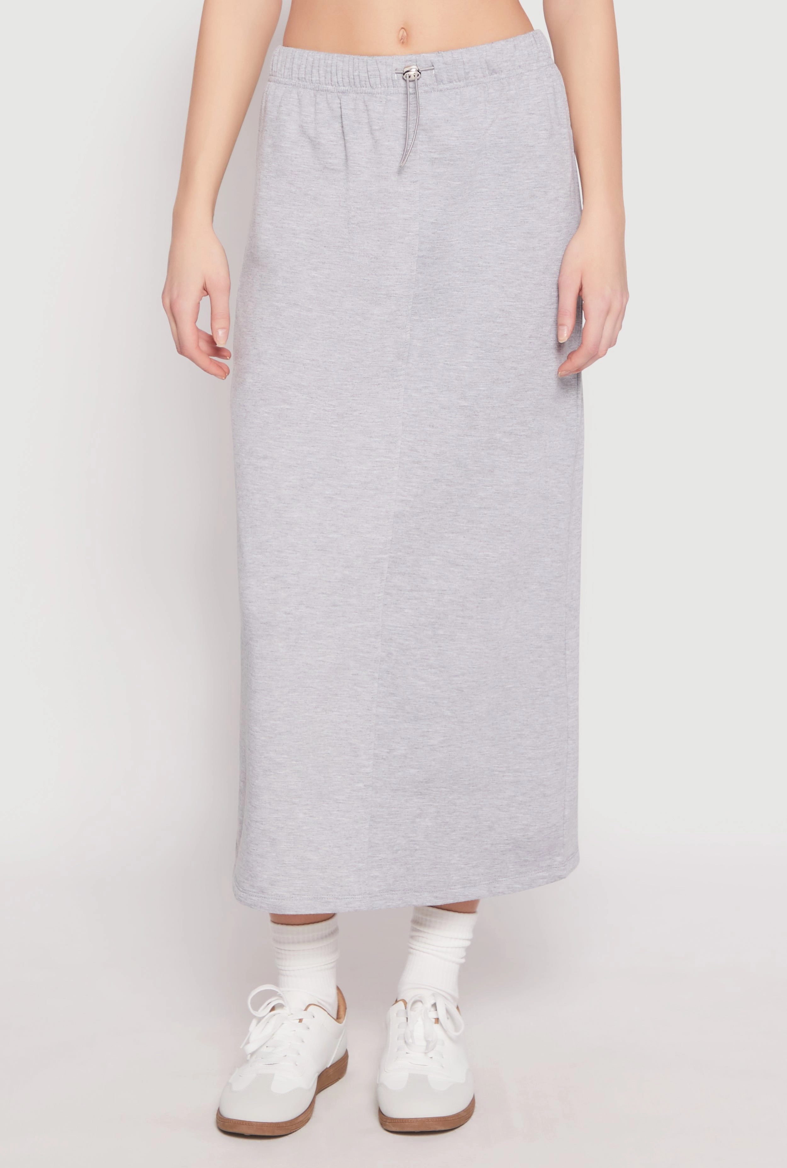 Almost Famous Fleece Maxi Skirt