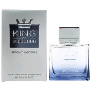 Antonio Banderas Men's Eau De Toilette - King of Seduction Captivating, 3.4oz
