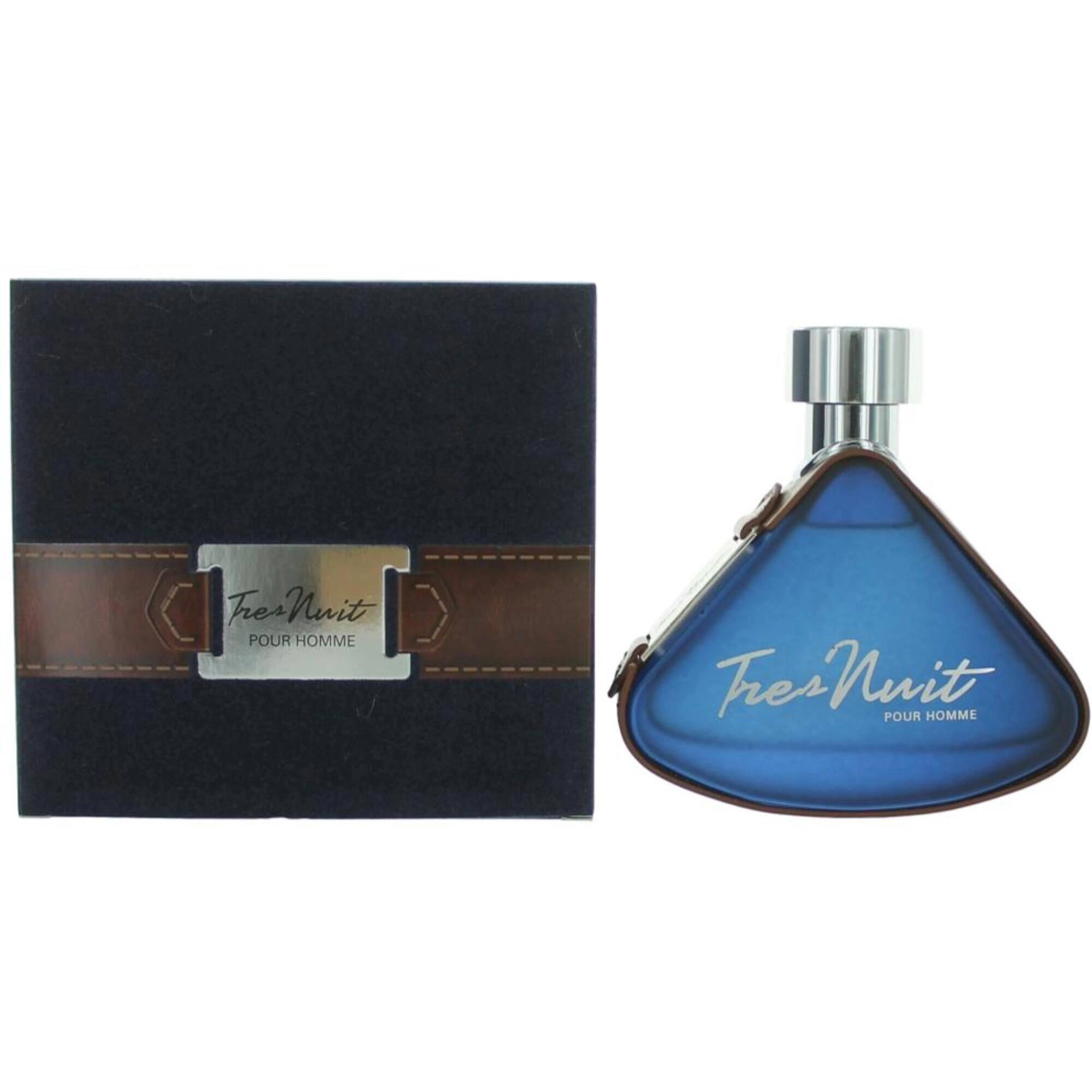 Armaf Men's Eau De Toilette Spray - Tres Nuit Pour Homme Spicy Fragrance, 3.4 oz