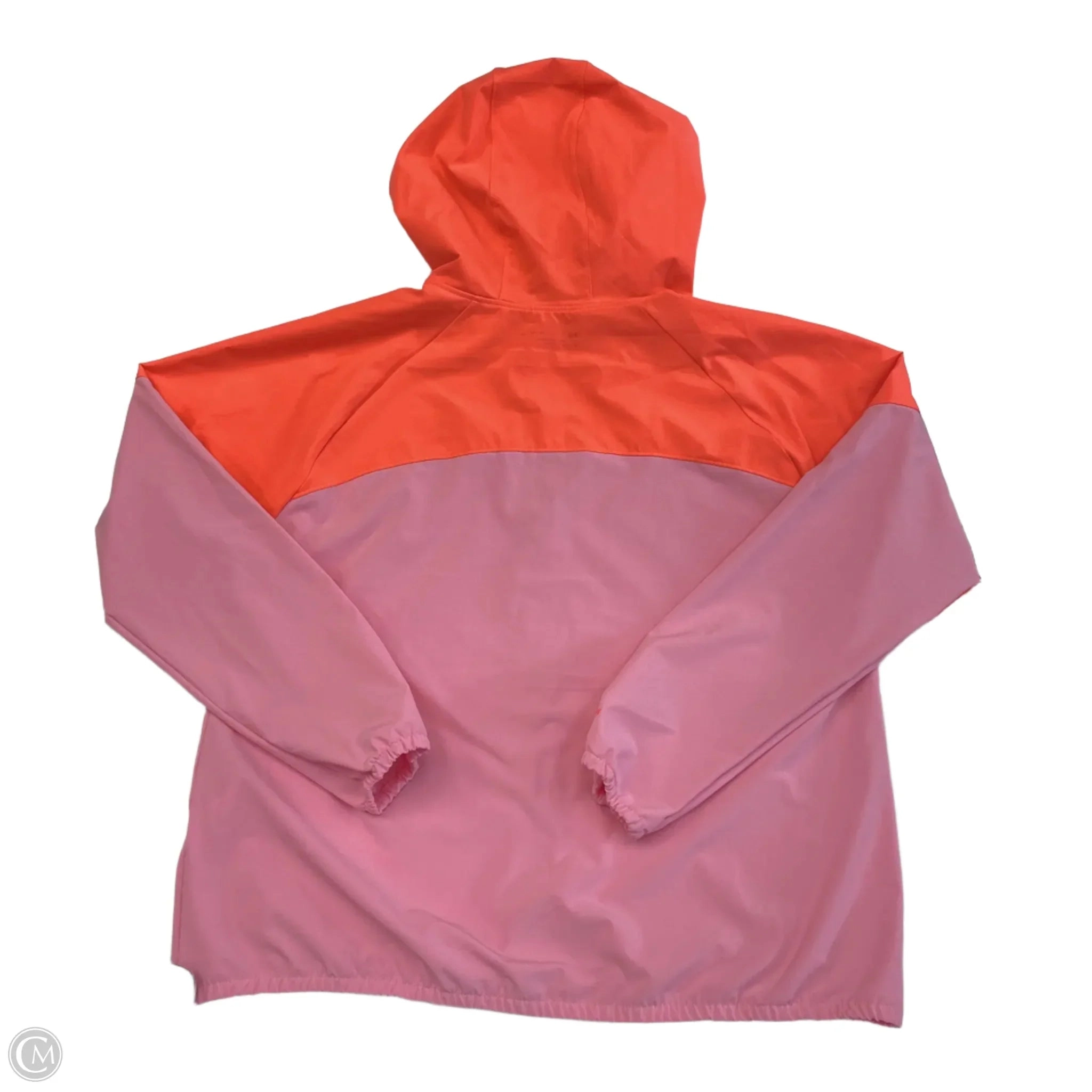 Athletic Jacket By Under Armour In Orange & Pink, Size: Xl