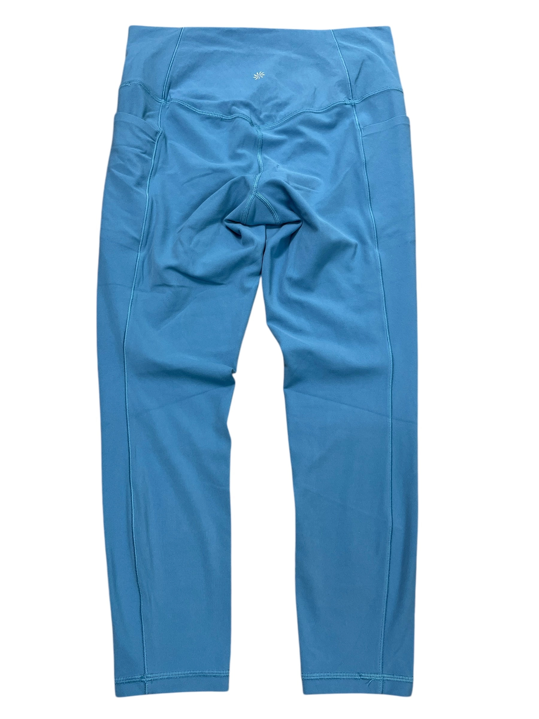 Athletic Leggings Capris By Athleta In Blue, Size:M
