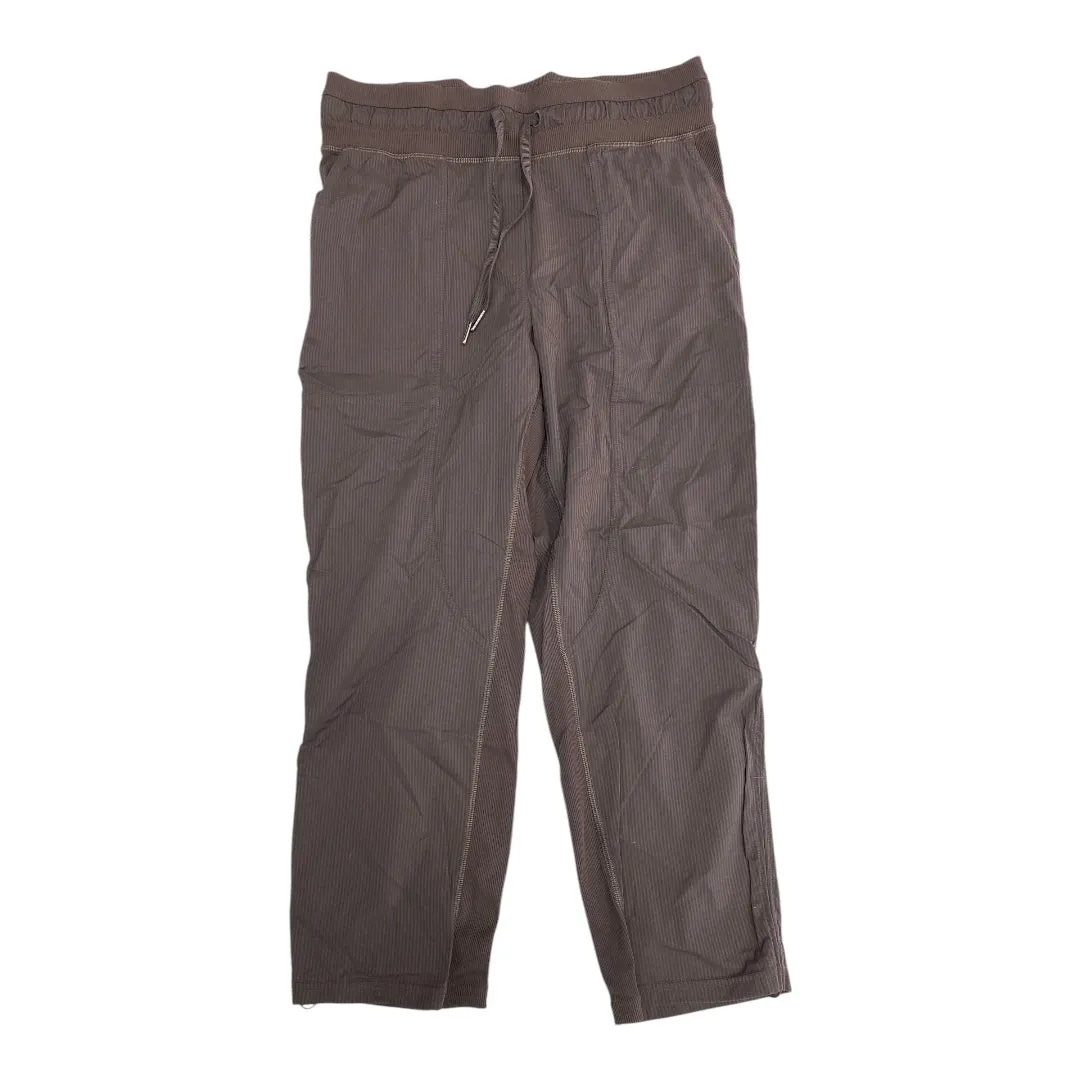 Athletic Pants By Lululemon In Brown, Size:8
