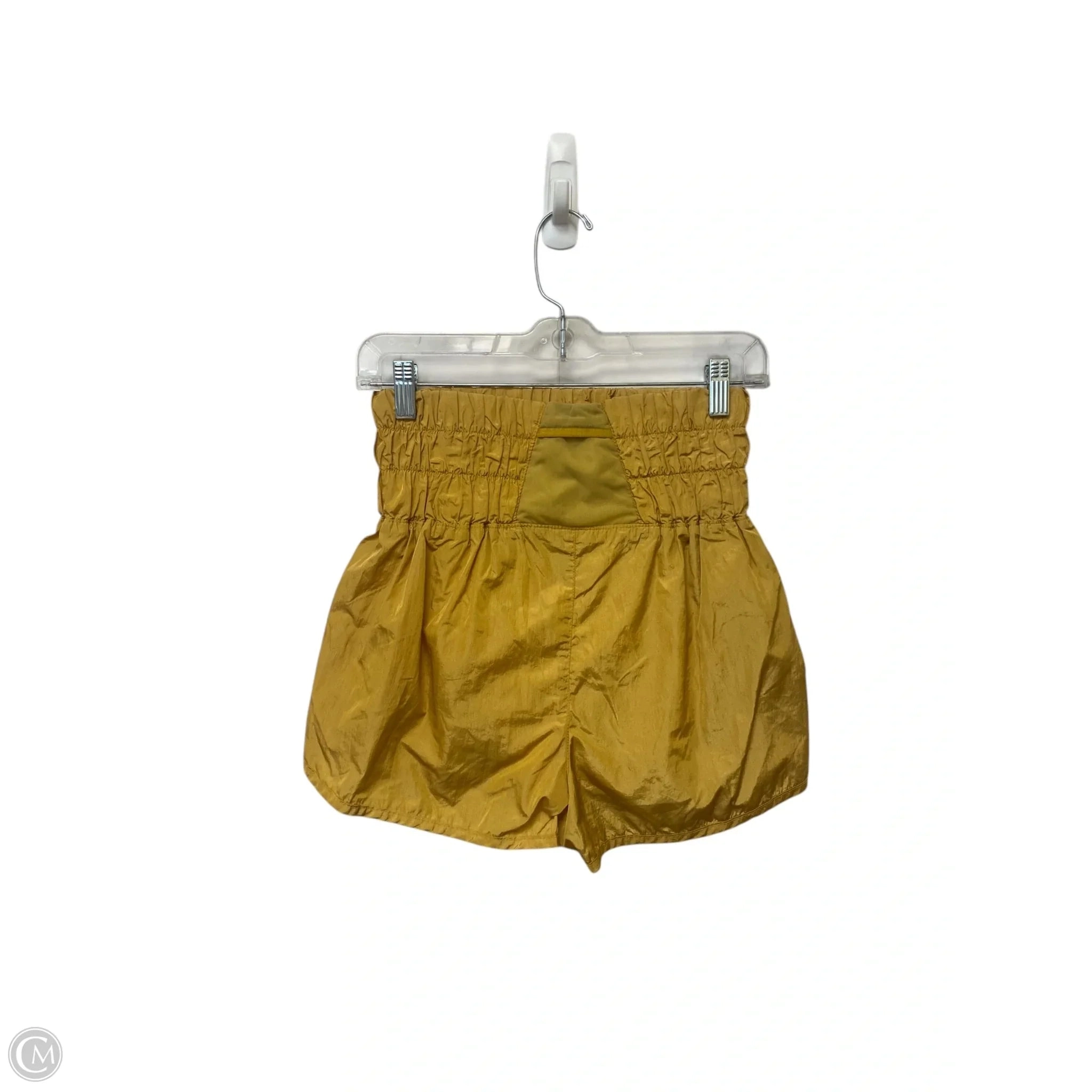 Athletic Shorts By Free People In Yellow, Size: M