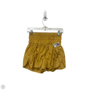 Athletic Shorts By Free People In Yellow, Size: M