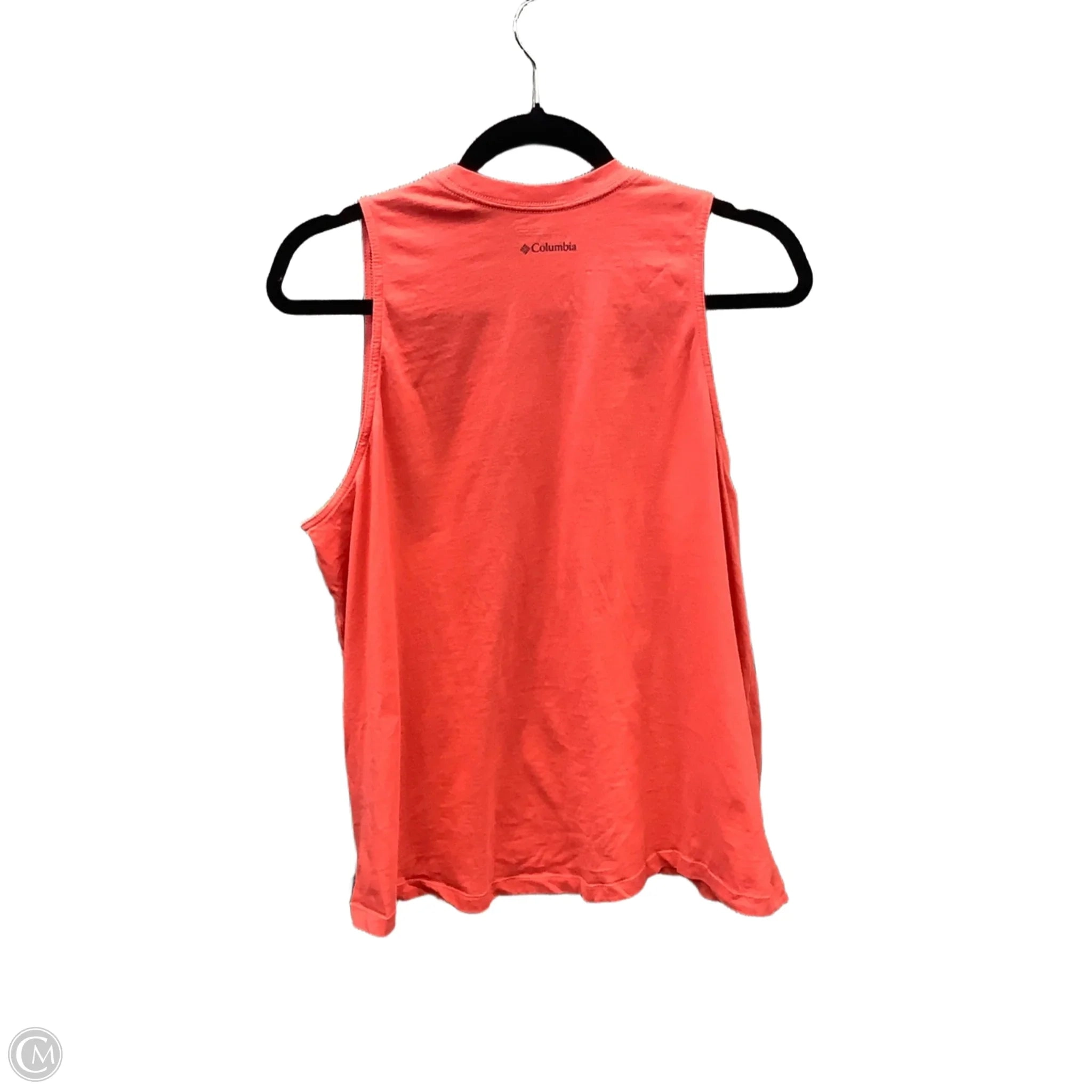 Athletic Tank Top By Columbia In Orange, Size: Xl