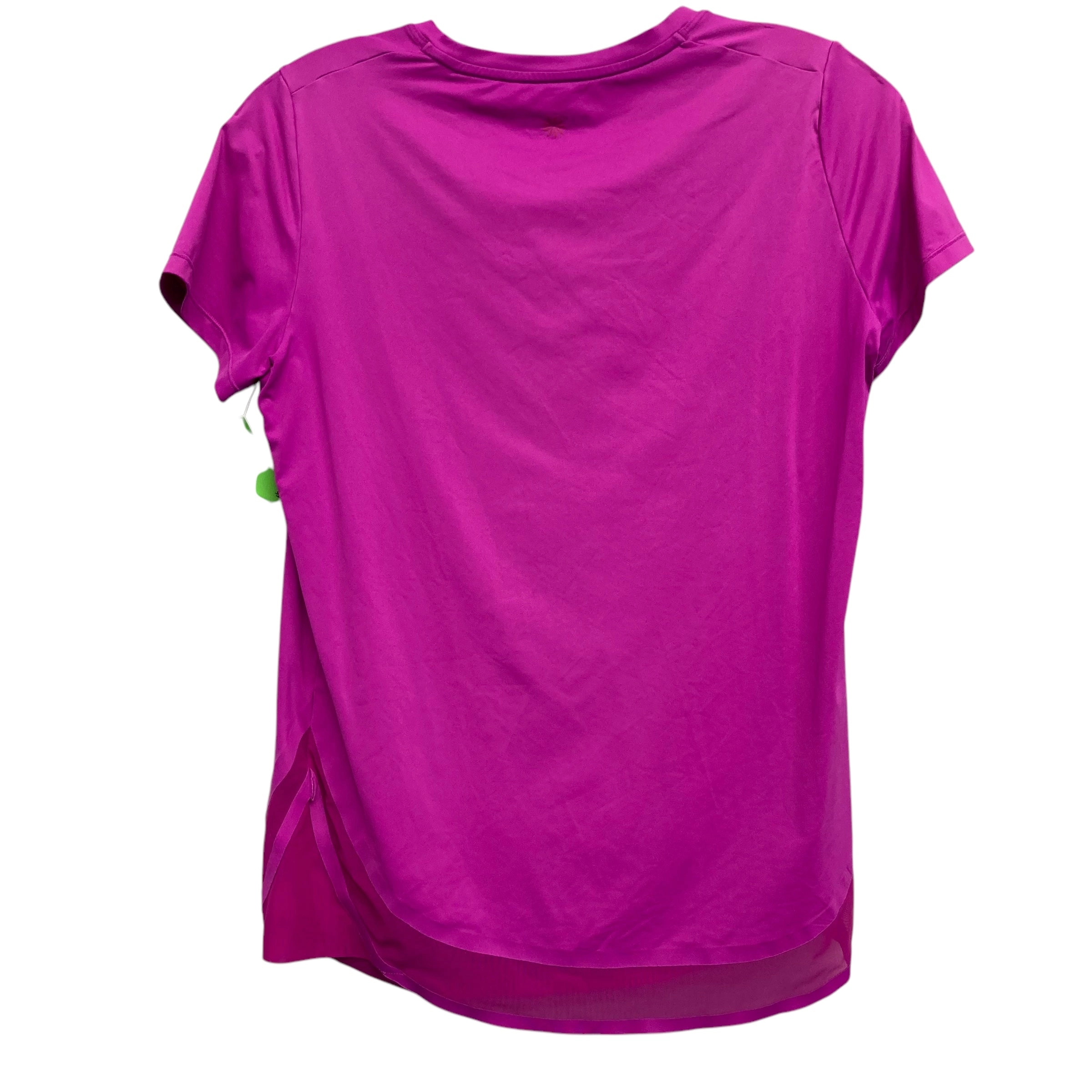 Athletic Top Ss By Athleta In Pink, Size:Xs
