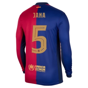 Barcelona Home 24/25 Longsleeve Straight Fit - JANA 5