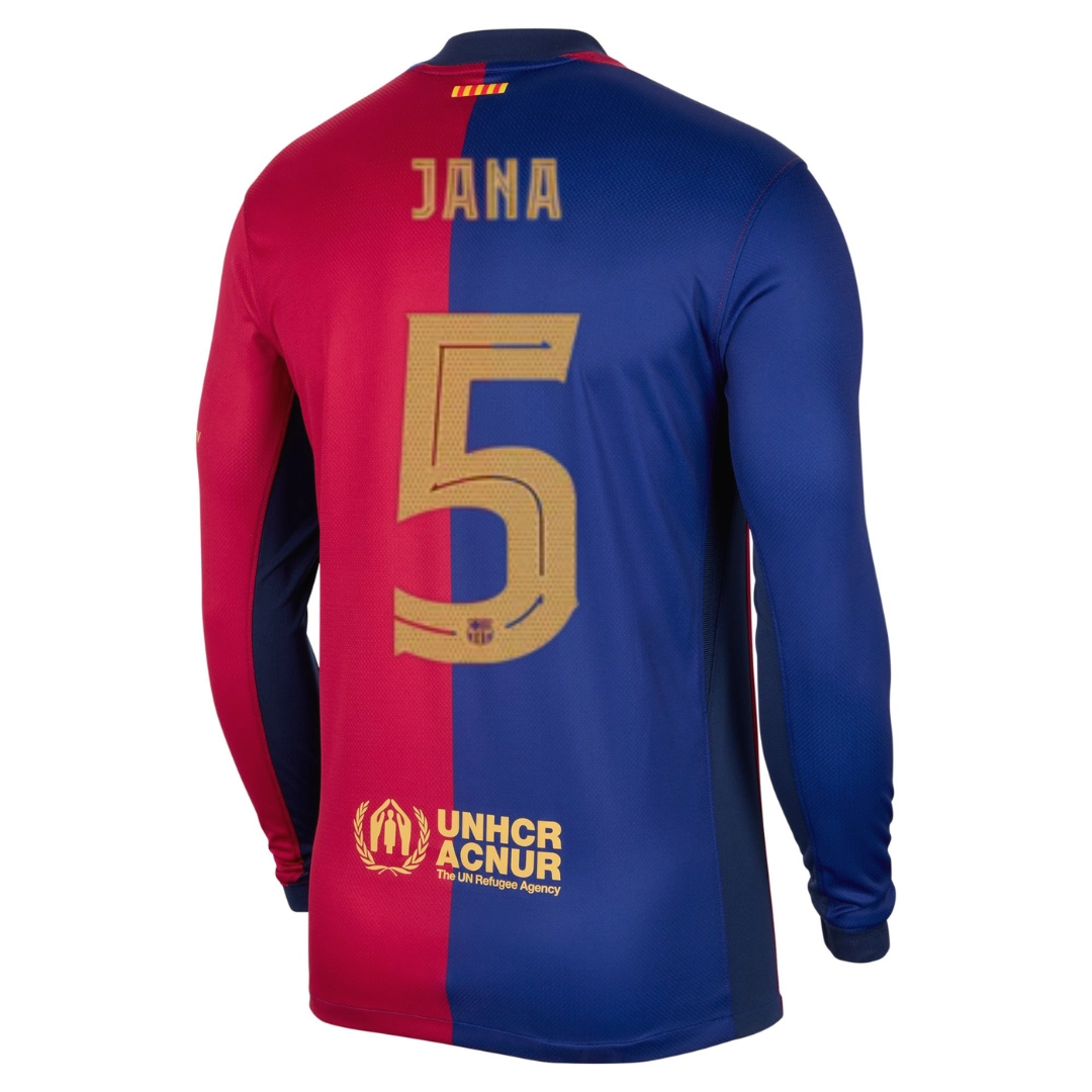 Barcelona Home 24/25 Longsleeve Straight Fit - JANA 5