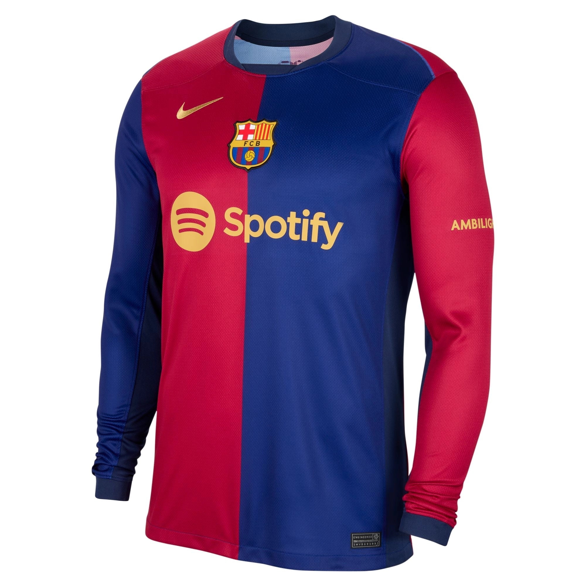 Barcelona Home 24/25 Longsleeve Straight Fit - JANA 5