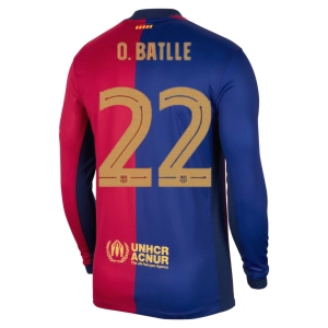 Barcelona Home 24/25 Longsleeve Straight Fit - O. BATLLE 22