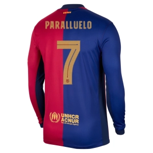 Barcelona Home 24/25 Longsleeve Straight Fit - PARALLUELO 7