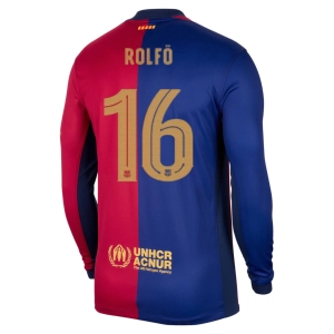 Barcelona Home 24/25 Longsleeve Straight Fit - ROLFÖ 16