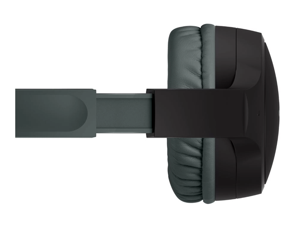Belkin SoundForm Mini - Headphones with mic - on-ear - Bluetooth - wireless, wired - 3.5 mm jack - black AUD002BTBKV3