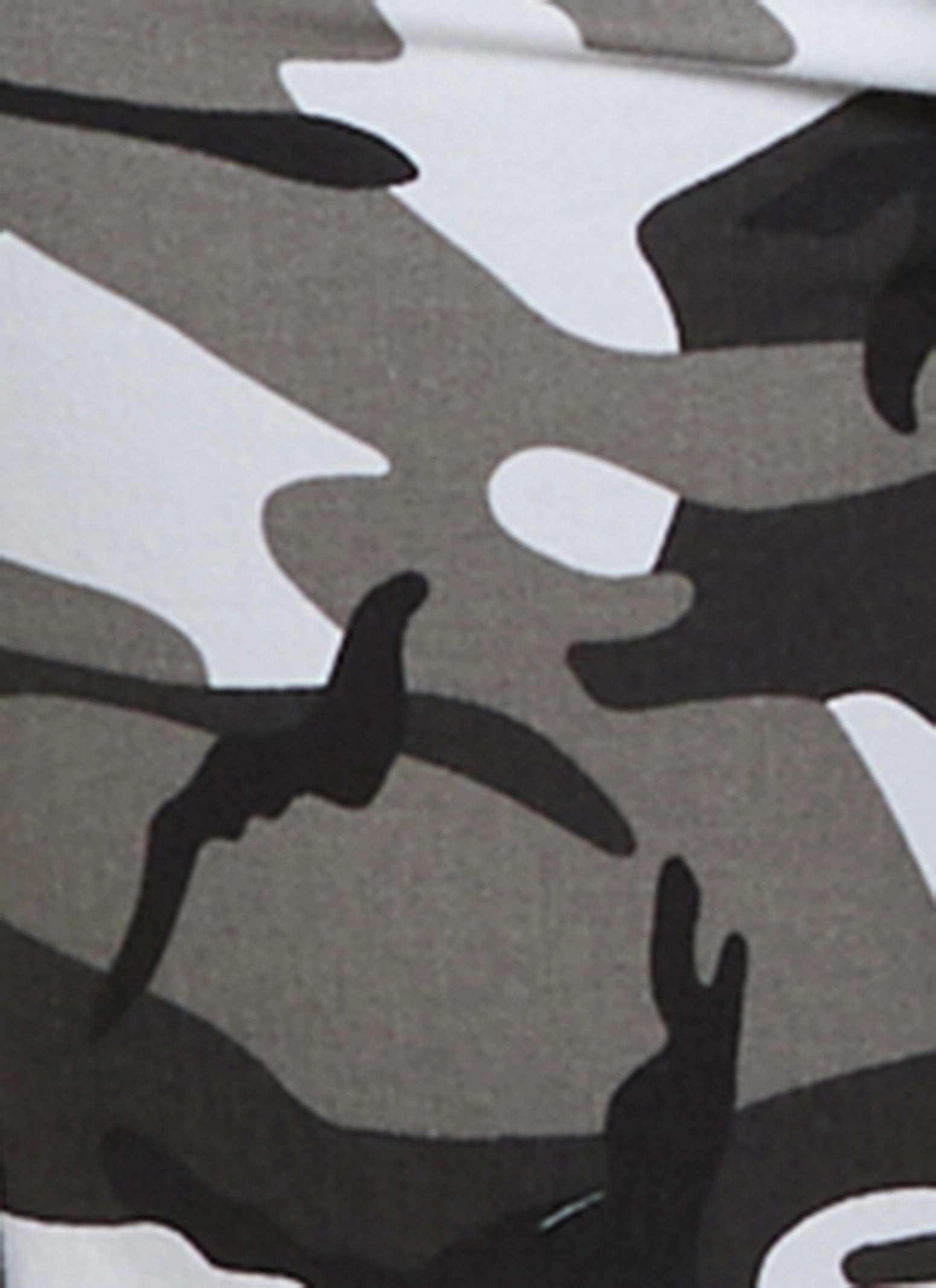 Belted Camouflage Cargo Pants