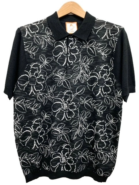 Bergamo Elegant PJ-1509 Short Sleeve Sport Shirt - Black