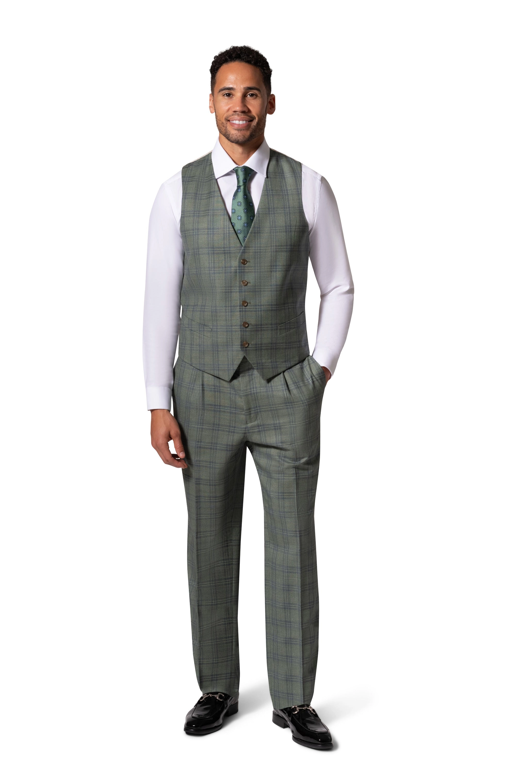 Bergamo Essex Elegant - Faille Wool 10005.4098 Suit Big & Tall