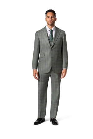 Bergamo Essex Elegant - Faille Wool 10005.4098 Suit Big & Tall