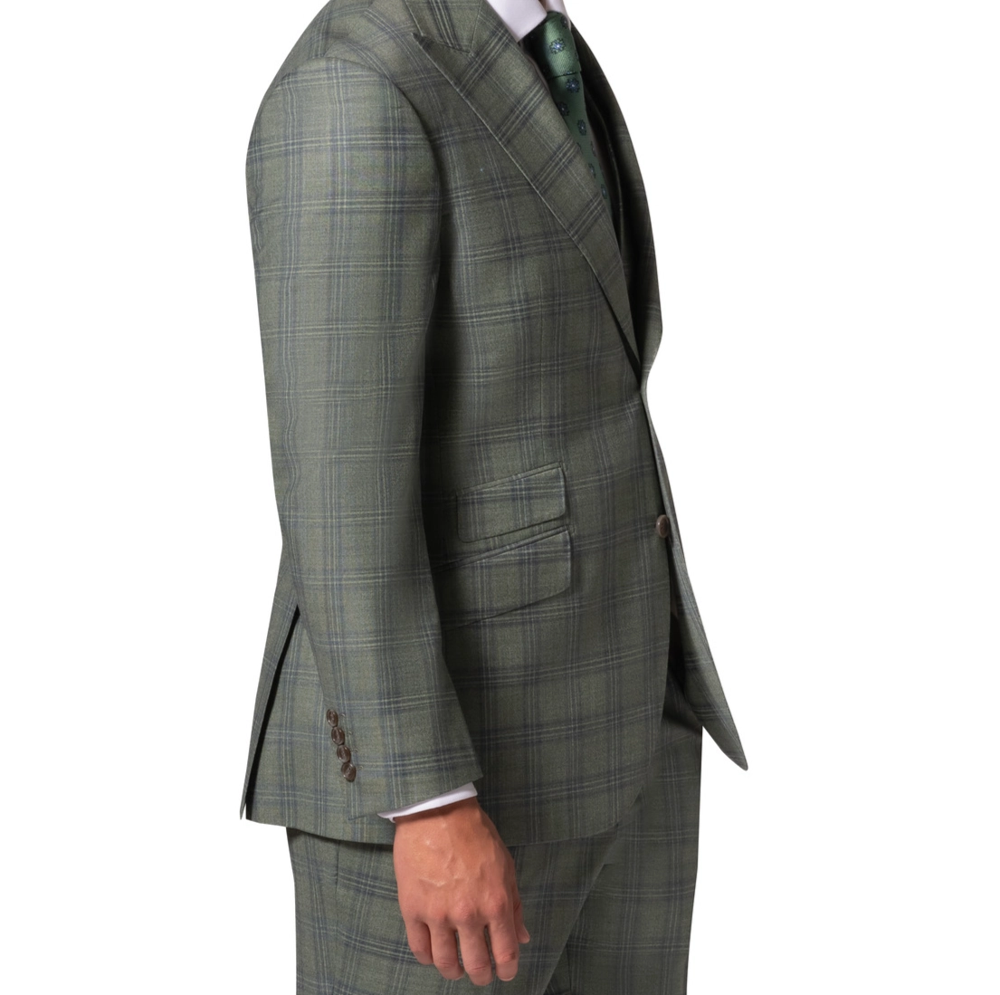 Bergamo Essex Elegant - Faille Wool 10005.4098 Suit Big & Tall