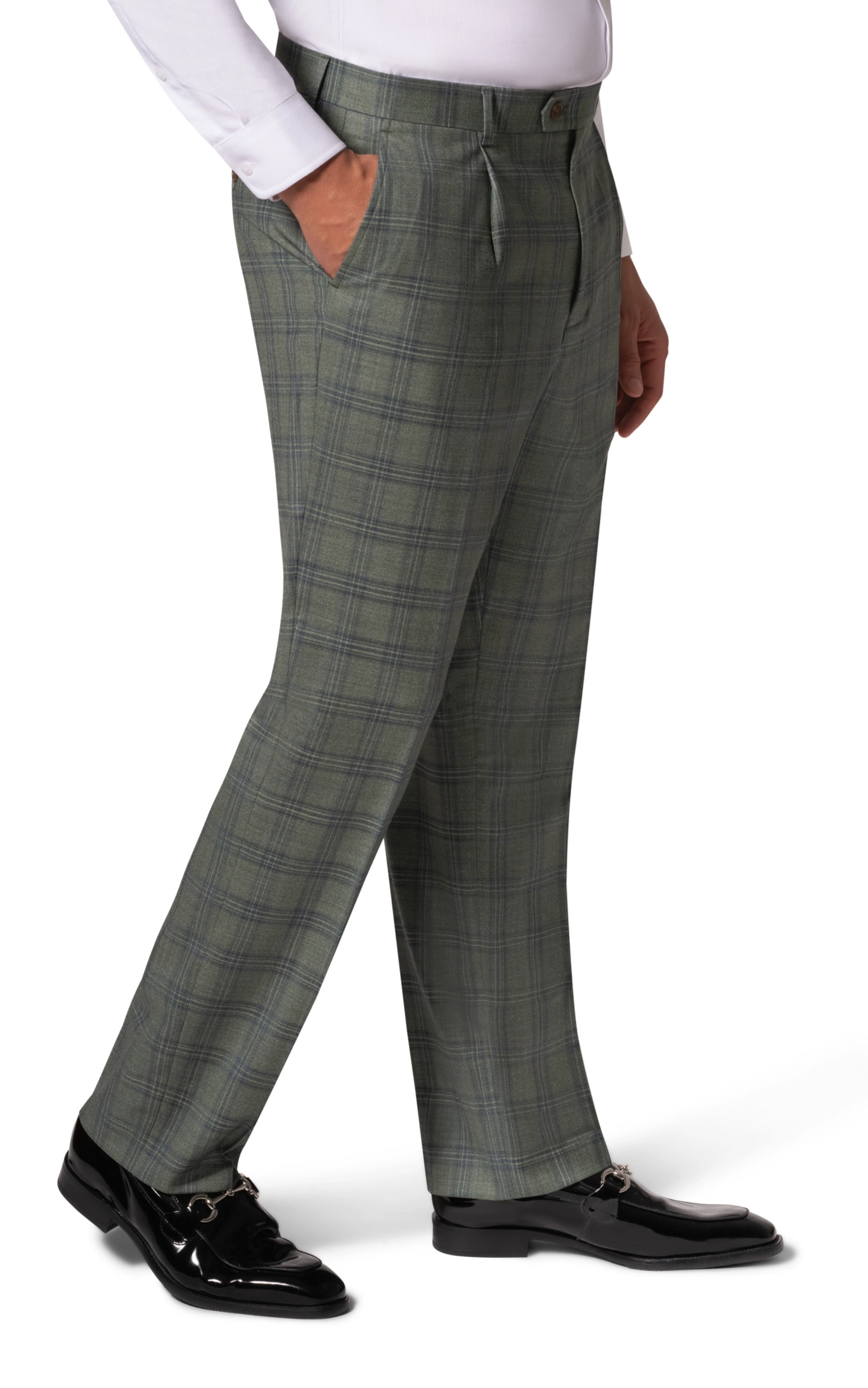 Bergamo Essex Elegant - Faille Wool 10005.4098 Suit Big & Tall
