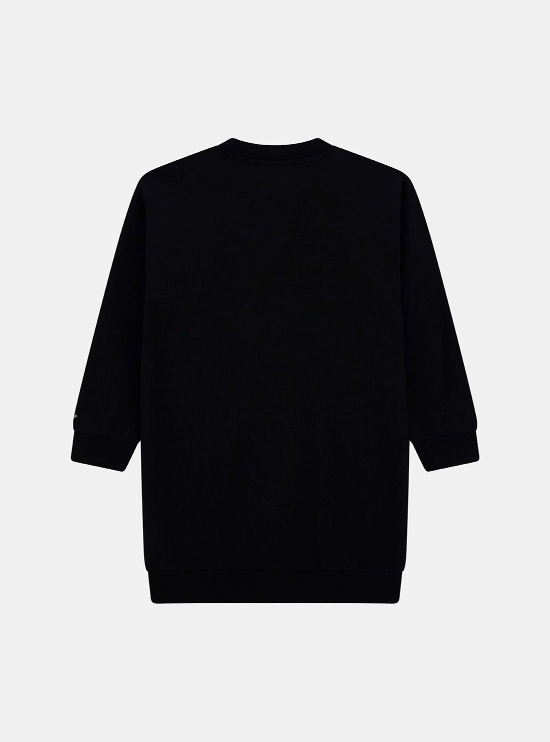 Black French Terry Dress (7-16)