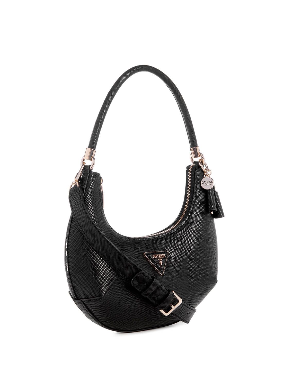 Black Gizele Small Shoulder Bag