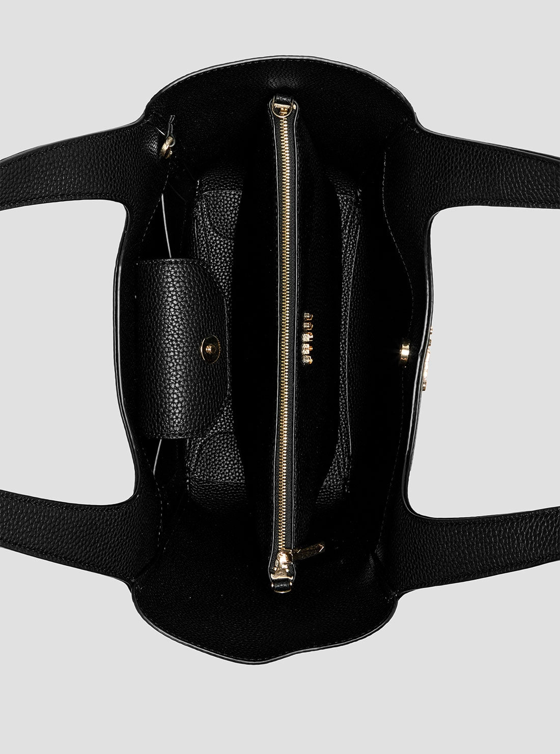 Black Helina Tote Bag