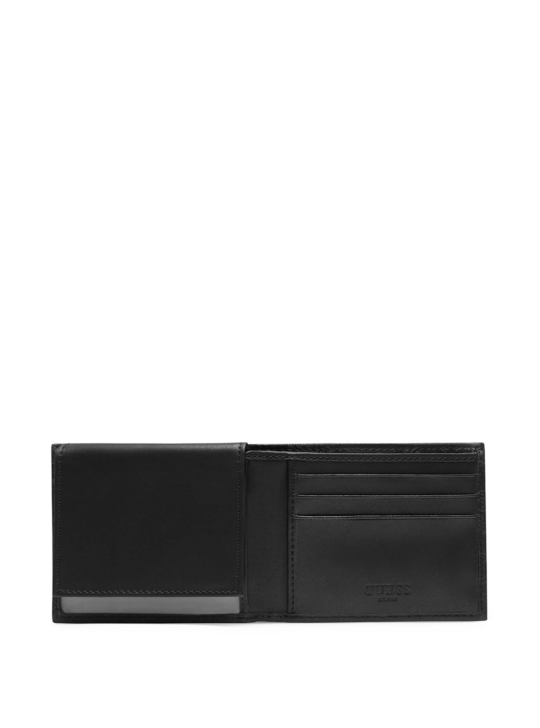 Black Logo Coso All Over Embossed Wallet