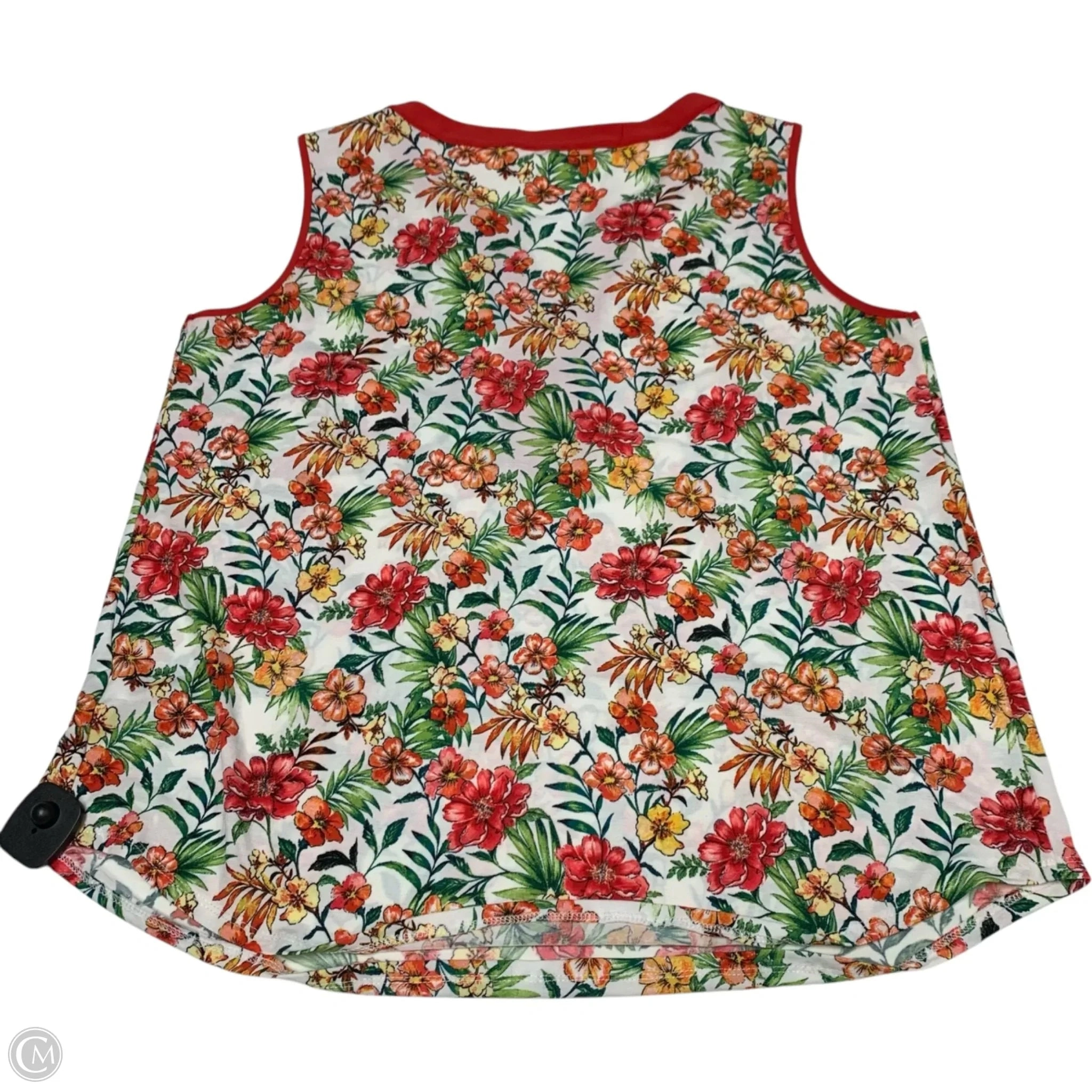Blouse Sleeveless By Clothes Mentor In Red, Size: 2x
