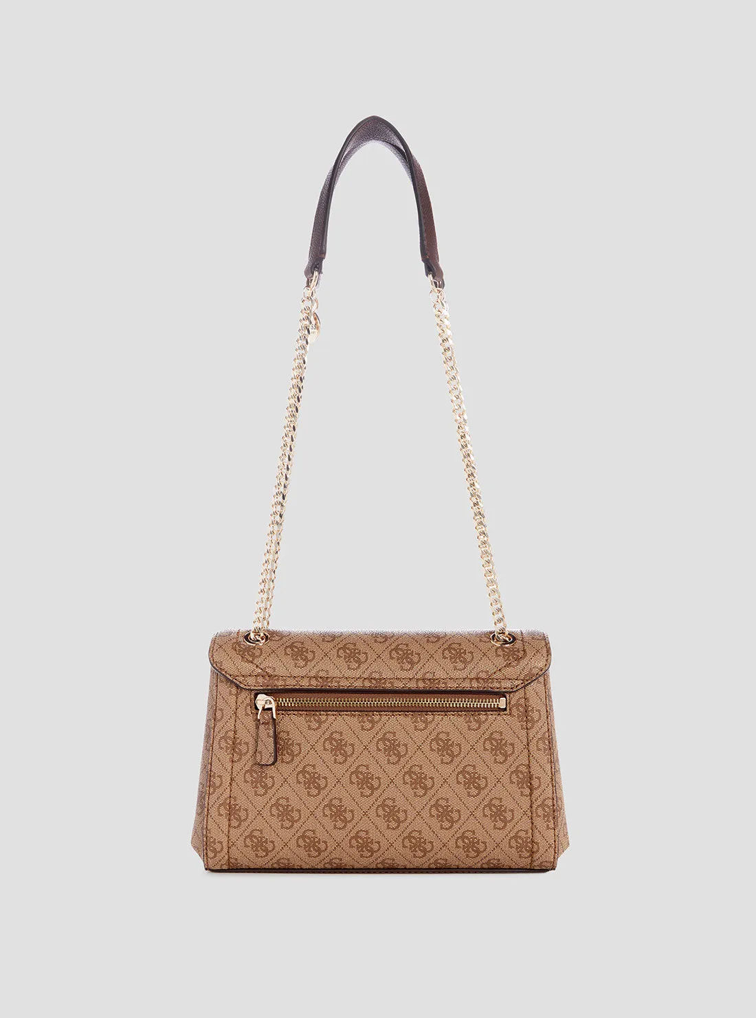 Brown Logo Noelle Crossbody Bag
