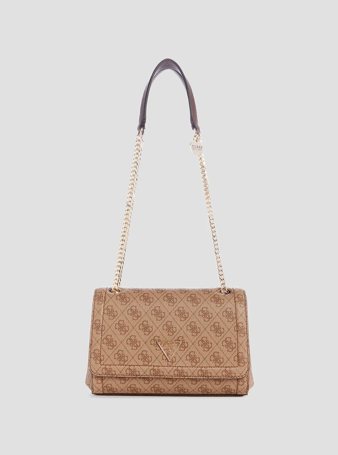 Brown Logo Noelle Crossbody Bag