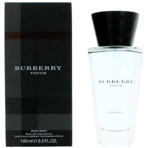 Burberry Men's Eau De Toilette Spray - Touch Woody Floral Musk Fragrance, 3.3 oz