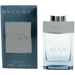 Bvlgari Men's Eau De Parfum Spray - Glacial Essence Captivating Fragrance, 3.4 oz