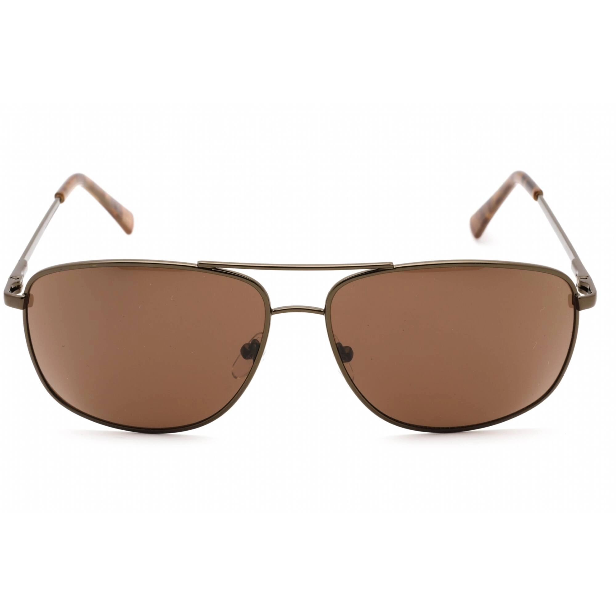 Calvin Klein Retail Men's Sunglasses - Brown Navigator Metal Frame | CK19137S 200