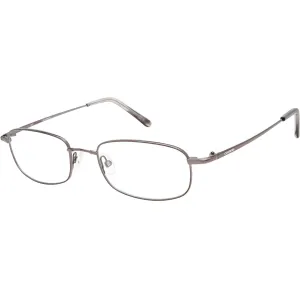 Carrera Men's Eyeglasses - Dark Ruthenium Full Rim Rectangular Frame | CA7370 0TZ2
