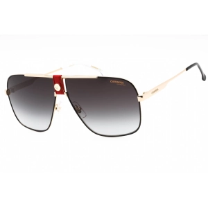Carrera Men's Sunglasses - Gold Red Navigator Frame Dark Grey Lens | 1018/S Y11/9O