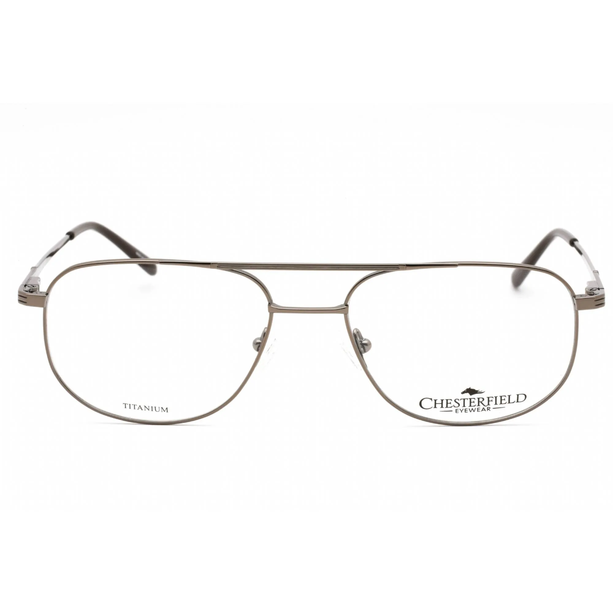 Chesterfield Men's Eyeglasses - Light Brown Metal Full Rim Frame | CH 894/T 0TUI 00