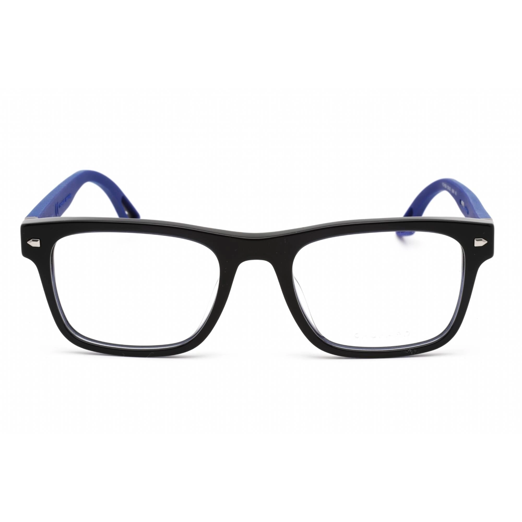 Chopard Men's Eyeglasses - Full Rim Black and Shiny Opaline Blue Frame | VCH326 0956