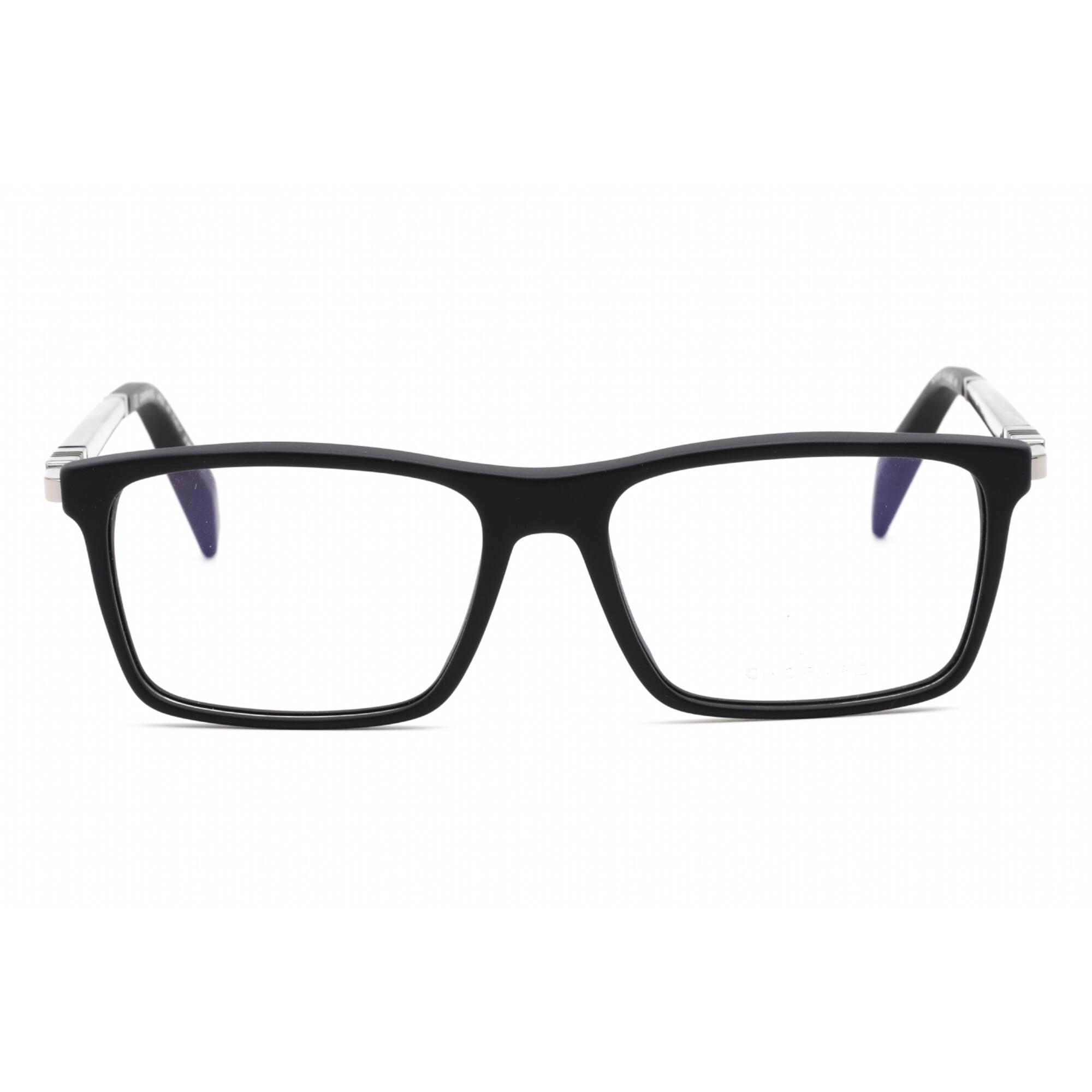 Chopard Men's Eyeglasses - Matte Night Blue Plastic Rectangular Frame | VCH295 06QS