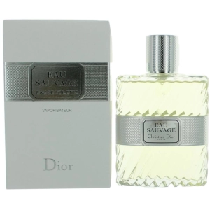 Christian Dior Men's Eau De Toilette Spray - Sauvage Clear Fresh Fragrances, 3.4oz